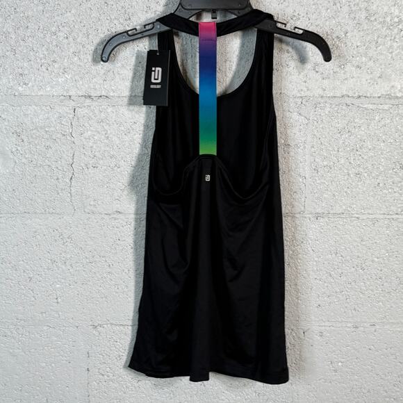 Ideology Women's Pride Racer Back Tank Top black Small - Picture 2 of 4